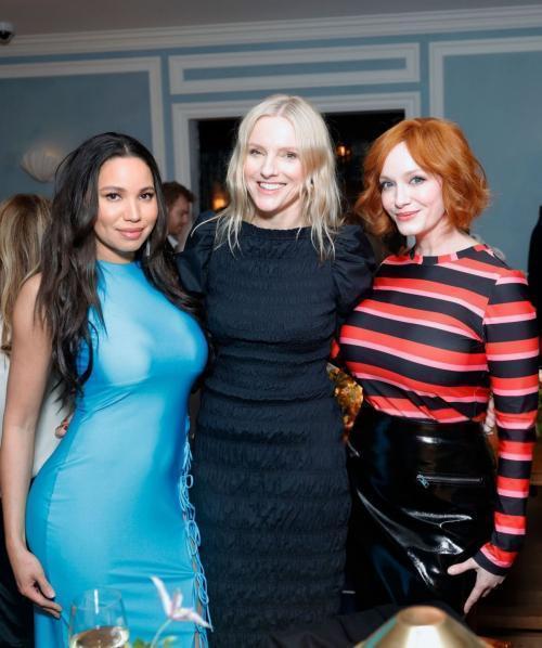 Christina Hendricks at Shani Darden Rescue Serum Launch, March 2025 4