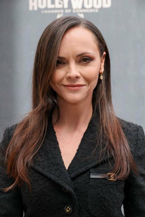Christina Ricci Honored at Walk of Fame Ceremony, March 2025 3