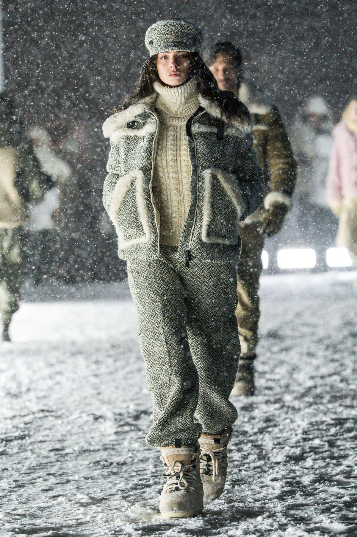 Deva Cassel at Moncler Grenoble in Courchevel, March 2025