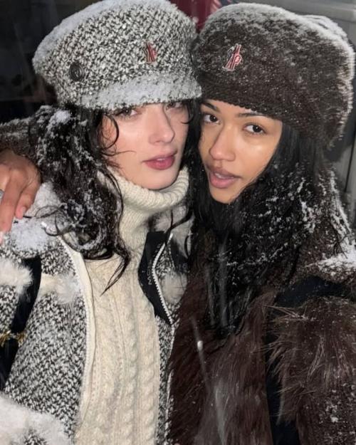 Deva Cassel at Moncler Grenoble in Courchevel, March 2025 1