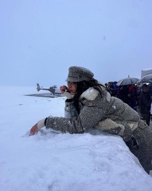 Deva Cassel at Moncler Grenoble in Courchevel, March 2025 3