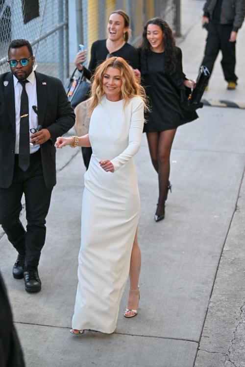 Ellen Pompeo Leaves Jimmy Kimmel Live! in Hollywood, March 2025 2