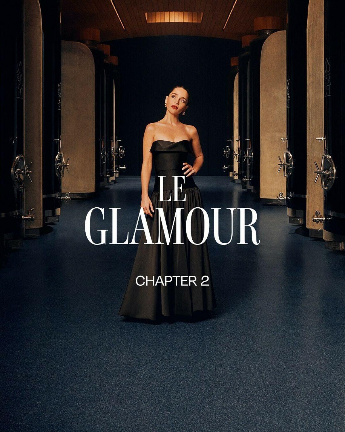 Emilia Clarke for Pegasus Distillerie Le Glamour Chapter 2, March 2025