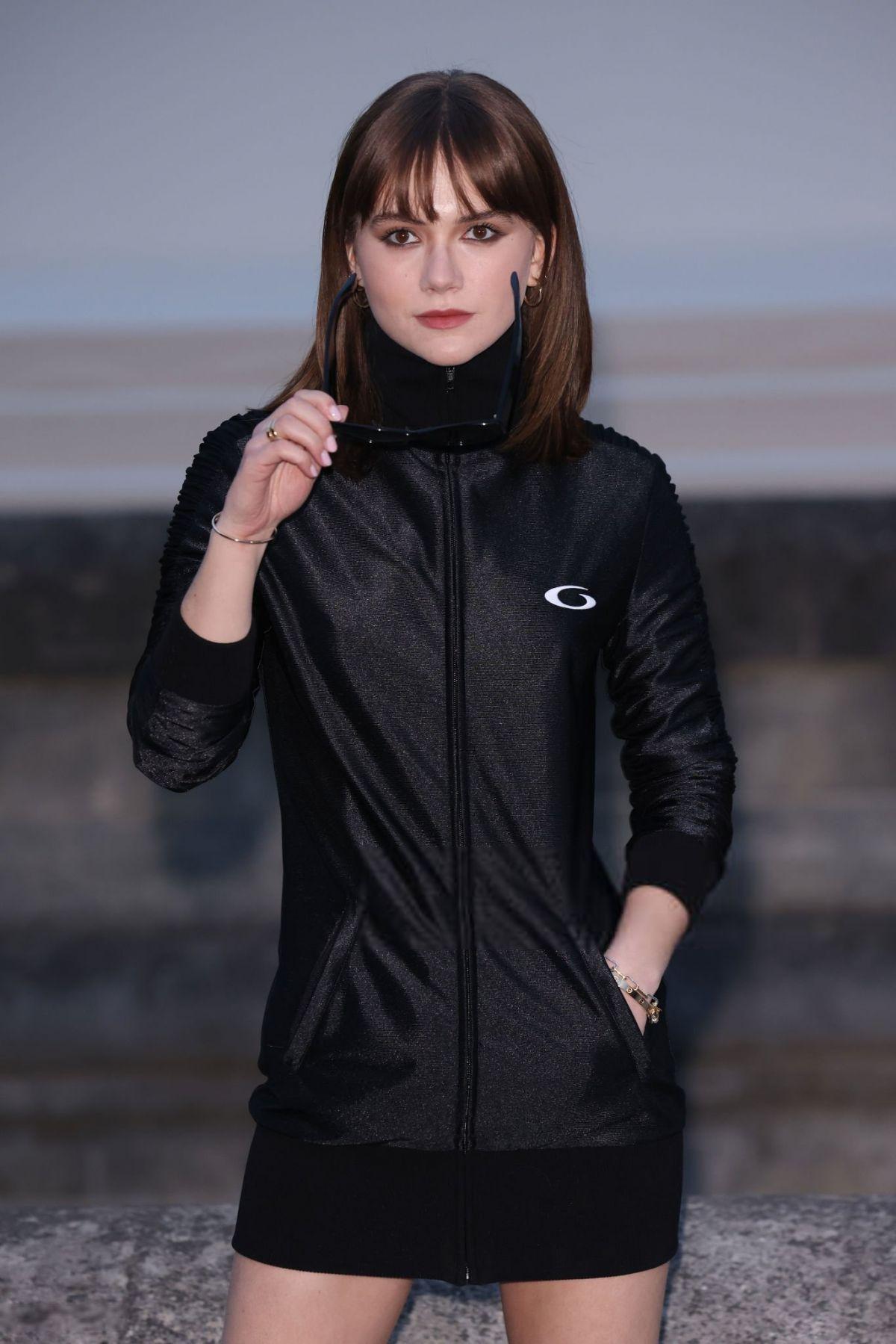 Emilia Jones at Balenciaga Show at Paris Fashion Week, March 2025