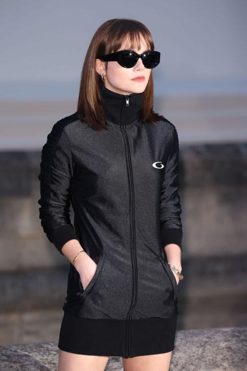 Emilia Jones at Balenciaga Show at Paris Fashion Week, March 2025 2