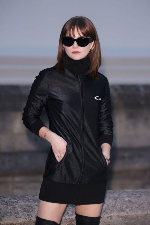 Emilia Jones at Balenciaga Show at Paris Fashion Week, March 2025 4