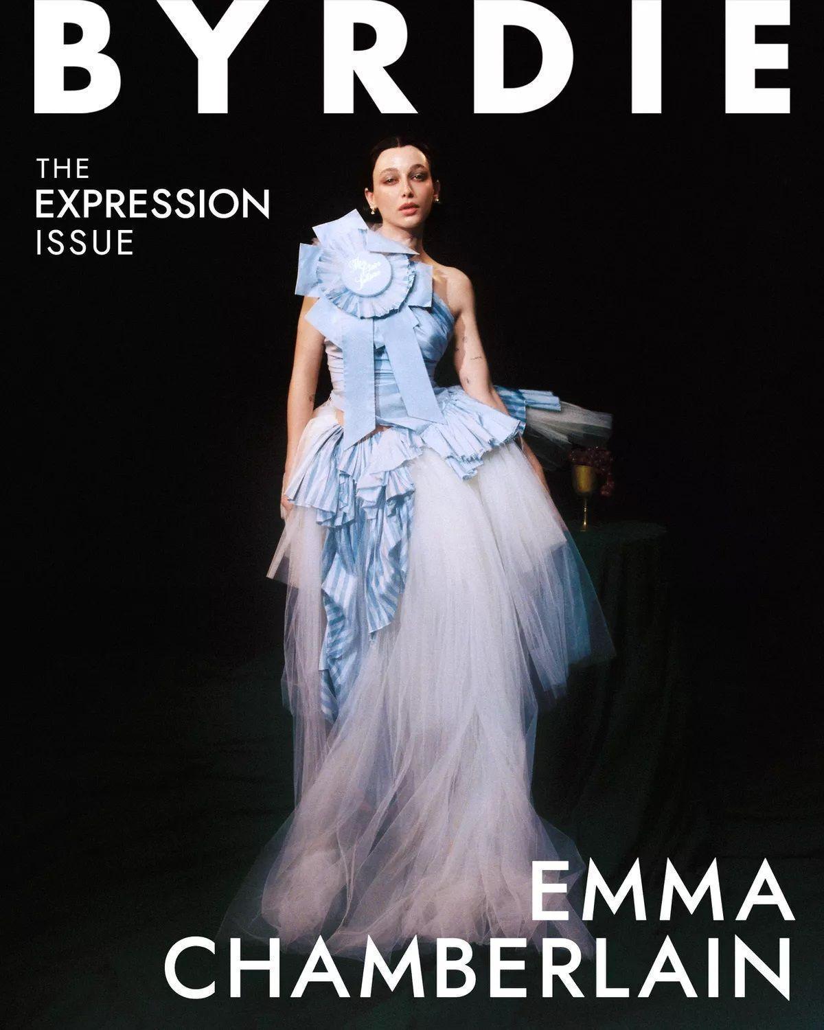 Emma Chamberlain for Byrdie Magazine, March 2025