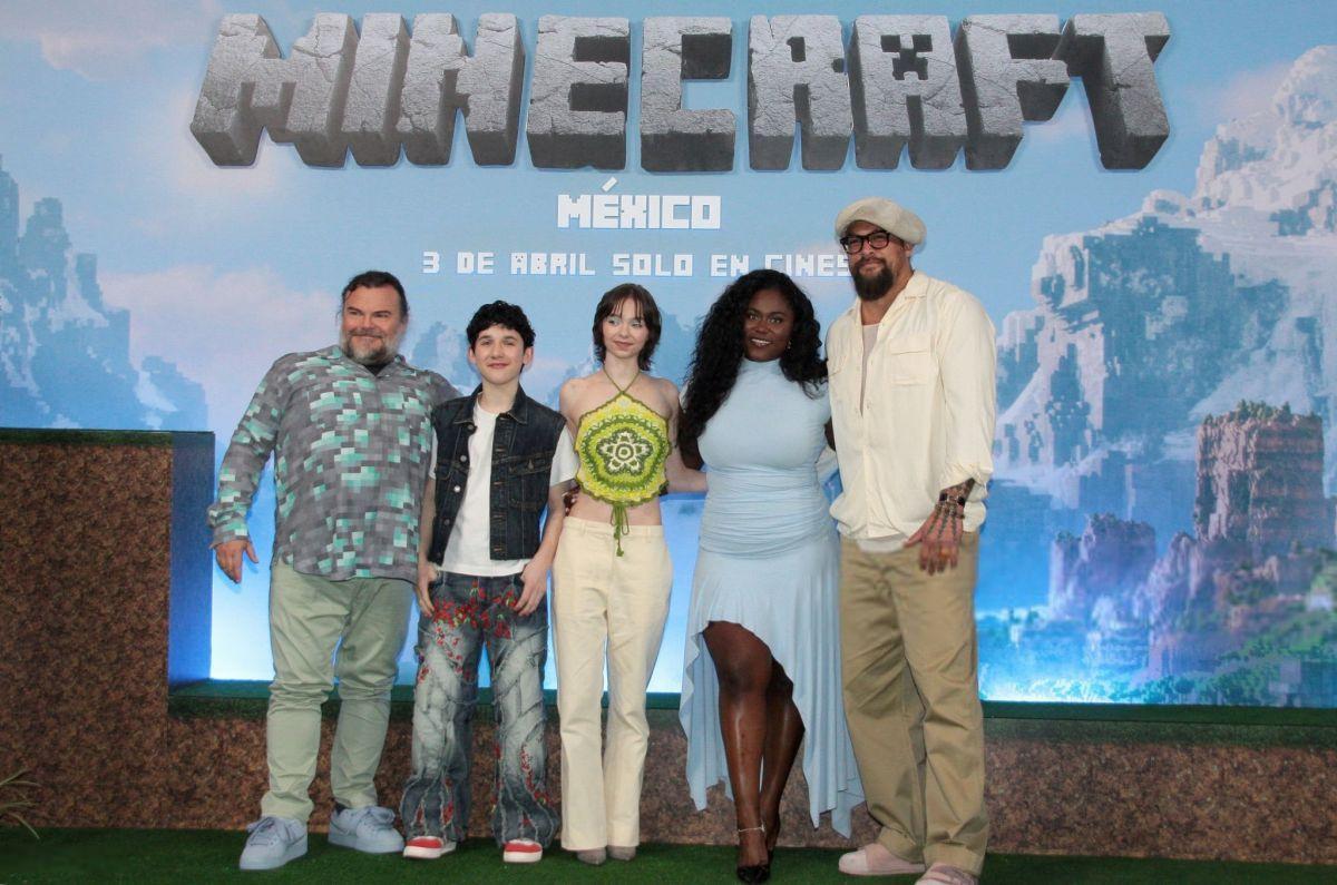 Emma Myers at Minecraft Movie Photocall, March 2025