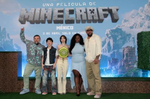 Emma Myers at Minecraft Movie Photocall, March 2025 1