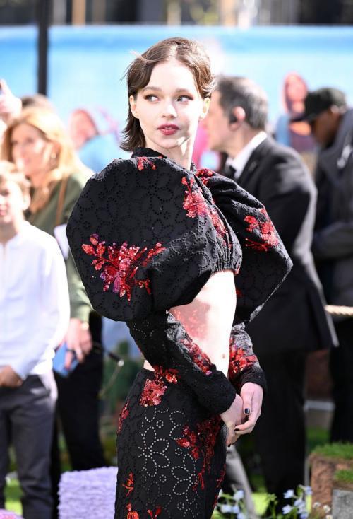 Emma Myers at Minecraft Movie World Premiere, March 2025 1