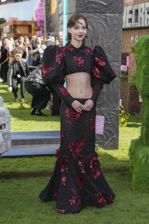 Emma Myers at Minecraft Movie World Premiere, March 2025 3