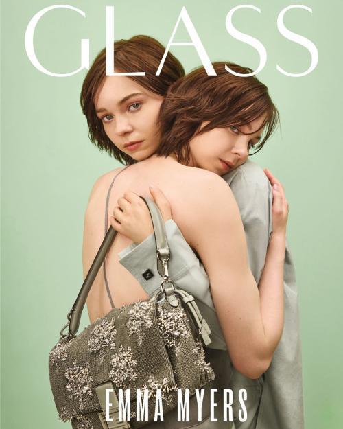 Emma Myers for Glass Magazine, Spring 2025
