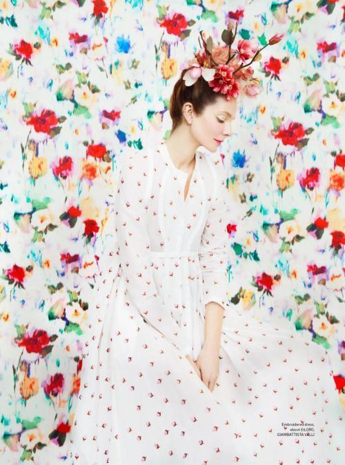Eniko Mihalik in Harper’s Bazaar UK, April 2025 13