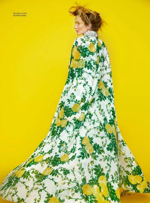 Eniko Mihalik in Harper’s Bazaar UK, April 2025 16