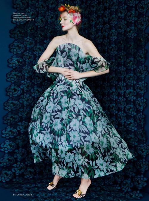 Eniko Mihalik in Harper’s Bazaar UK, April 2025 18