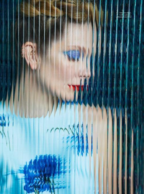 Eniko Mihalik in Harper’s Bazaar UK, April 2025 19