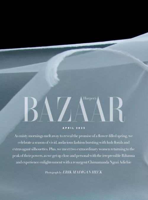 Eniko Mihalik in Harper’s Bazaar UK, April 2025 22