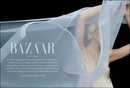 Eniko Mihalik in Harper’s Bazaar UK, April 2025 3