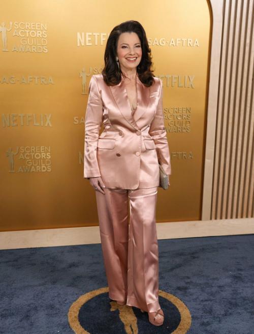 Fran Drescher at 2025 Screen Actors Guild Awards, Los Angeles, February 2025 3