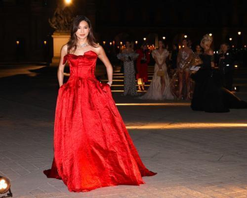 Gemma Chan at Le Grand Diner du Louvre in Paris, March 2025 1