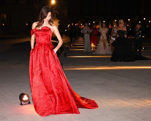 Gemma Chan at Le Grand Diner du Louvre in Paris, March 2025 4