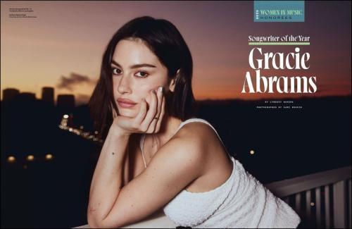 Gracie Abrams in Billboard Magazine, March 2025 1