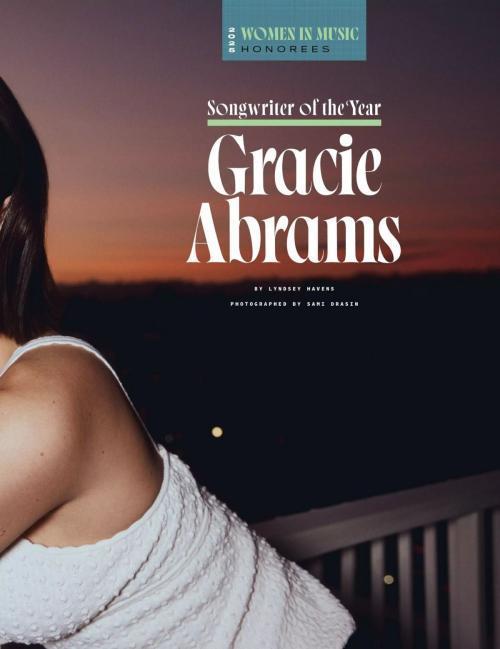 Gracie Abrams in Billboard Magazine, March 2025 3