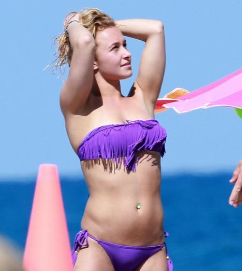 Hayden Panettiere in Bikini at Miami Beach, April 2013 7