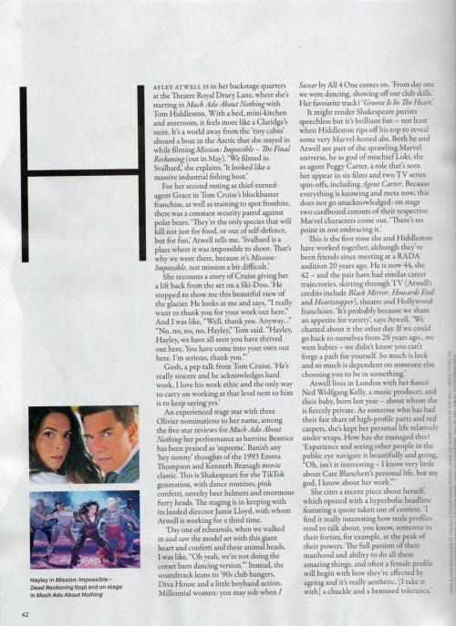 Hayley Atwell in Grazia Magazine, March 2025 4