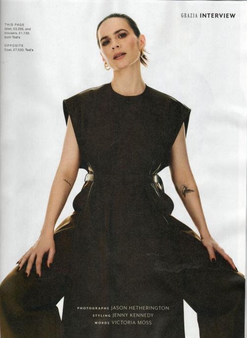 Hayley Atwell in Grazia Magazine, March 2025 5