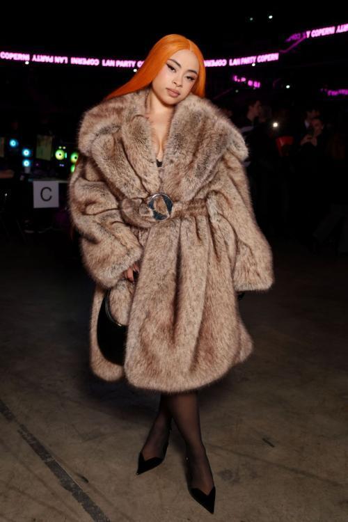 Ice Spice at Coperni Fall RTW Show at Paris Fashion Week, March 2025