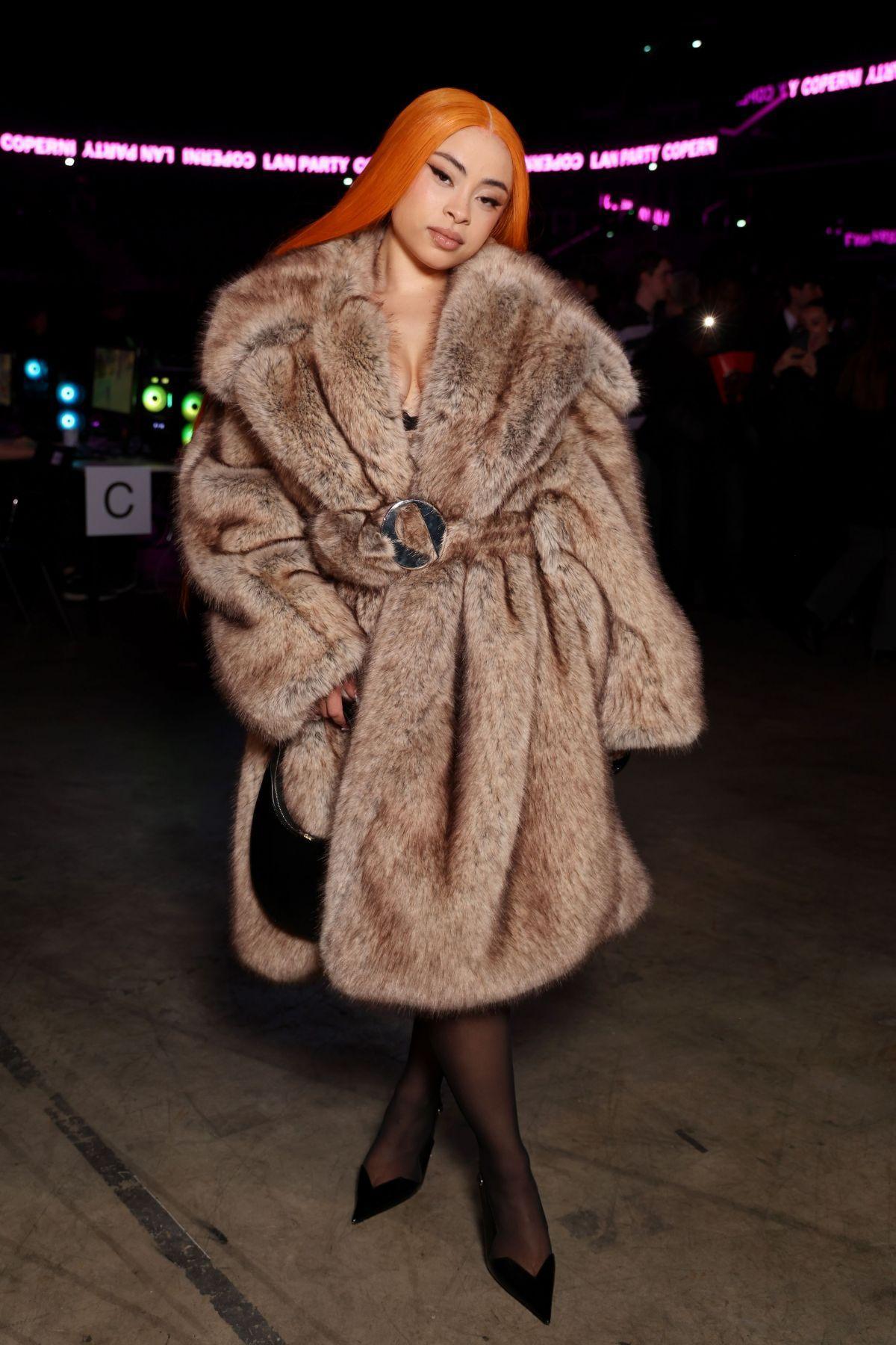Ice Spice at Coperni Fall RTW Show at Paris Fashion Week, March 2025