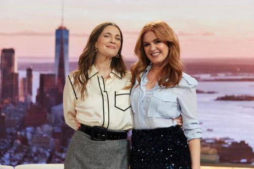 Isla Fisher at Drew Barrymore Show, January 2025