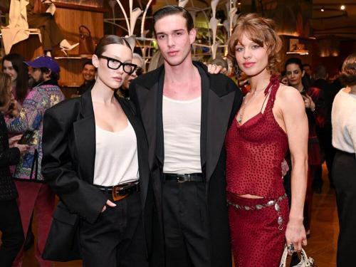 Ivy Getty at Printemps New York Opening Event, March 2025 3