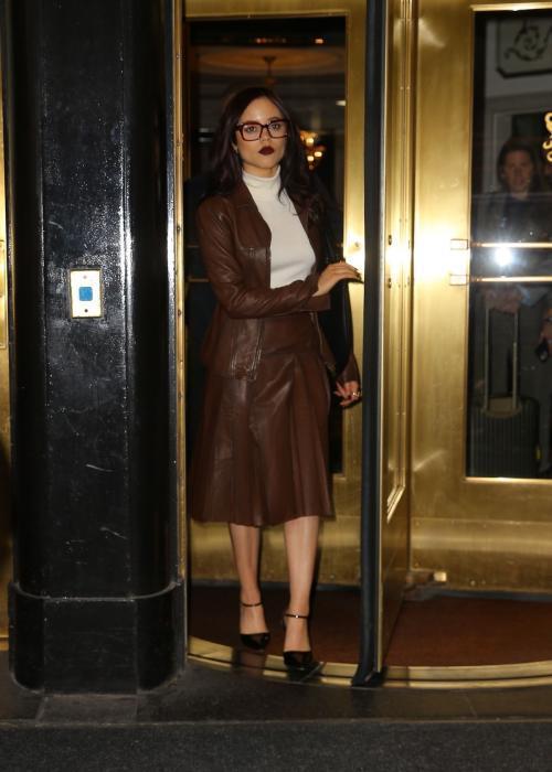 Jenna Ortega Arrives at Late Show with Stephen Colbert, March 2025 6
