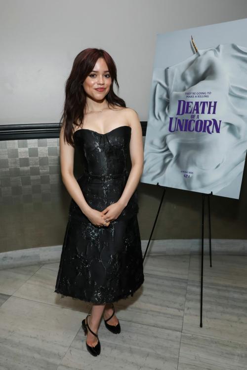 Jenna Ortega at Death of a Unicorn Screening, March 2025 5