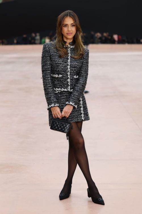 Jessica Alba at Chanel Show at Paris Fashion Week, March 2025 3