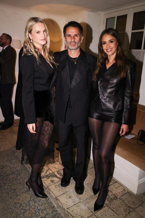 Jessica Alba at Frame Dinner at Paris Fashion Week, March 2025 3
