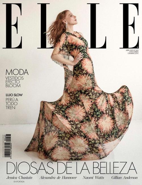 Jessica Chastain for Elle Spain, April 2025 1