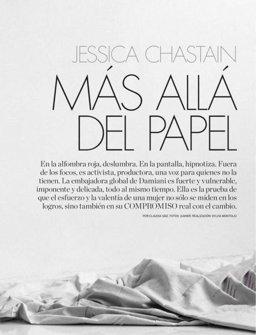 Jessica Chastain in Elle Spain, April 2025 11