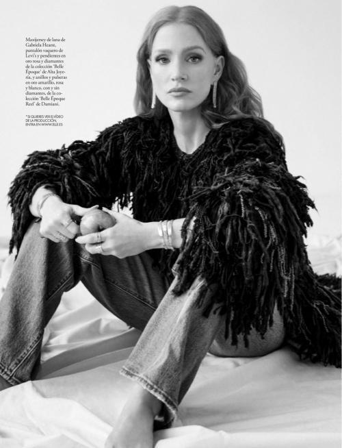 Jessica Chastain in Elle Spain, April 2025 1