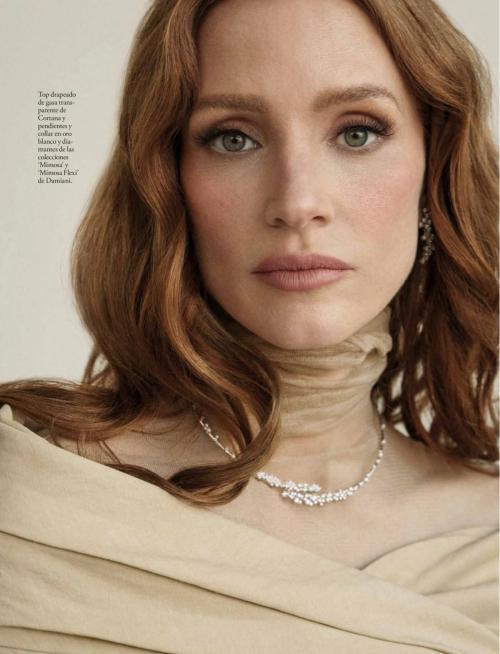 Jessica Chastain in Elle Spain, April 2025 6