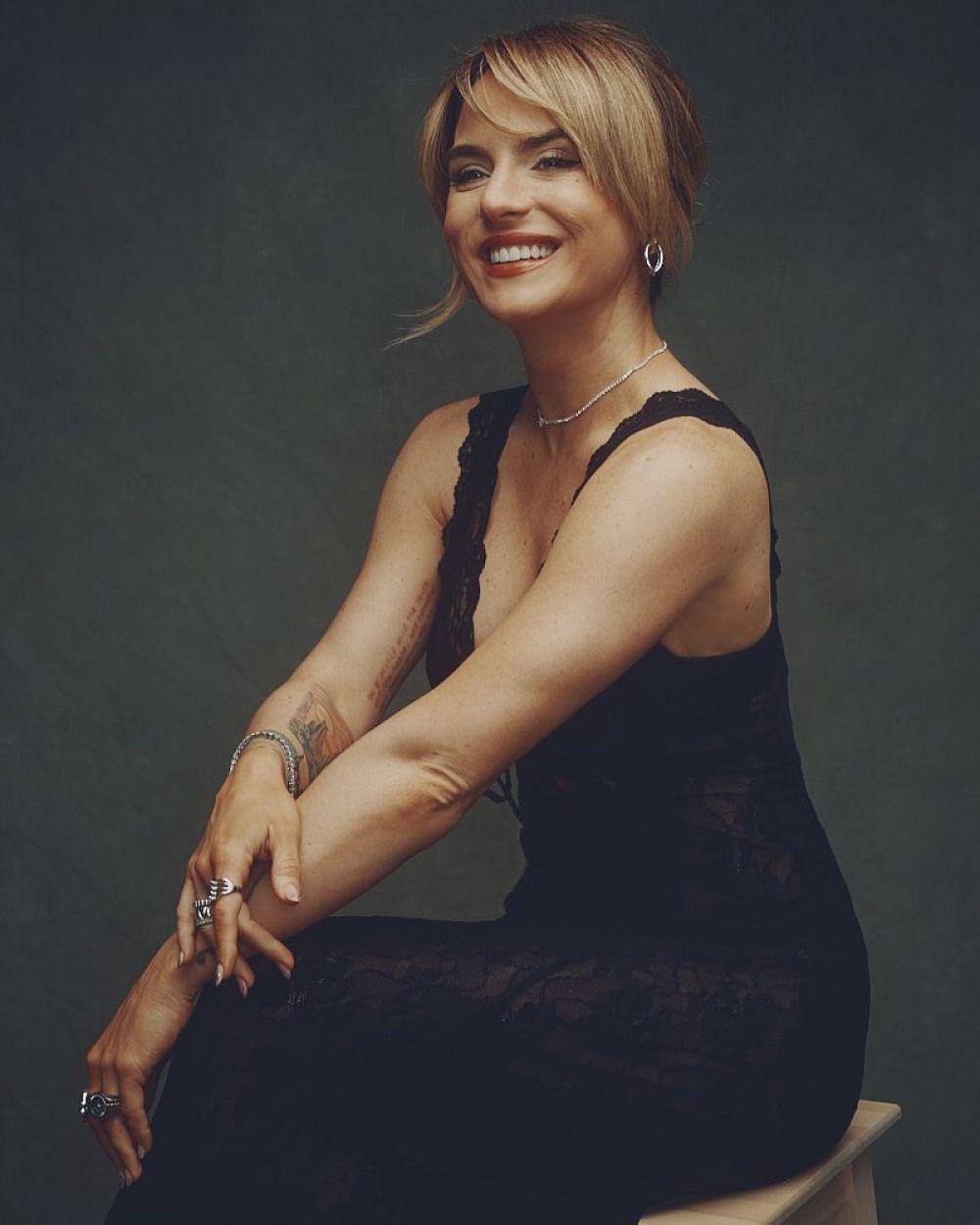 Joanna Jojo Levesque at a Photoshoot, January 2025