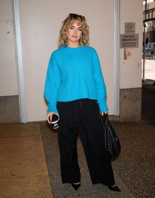 Joanna JoJo Levesque Leaves CBS Studios in New York, March 2025 3