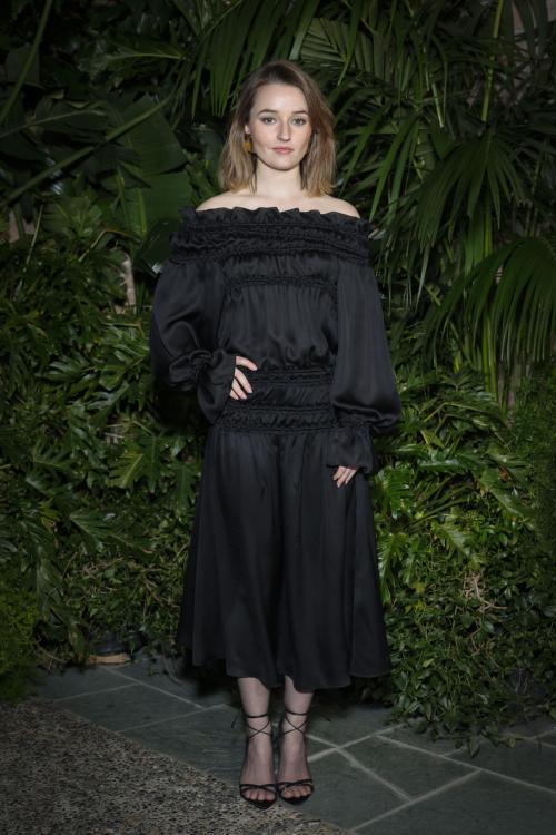 Kaitlyn Dever at Saint Laurent X Vanity Fair Pre-Oscar Dinner, February 2025