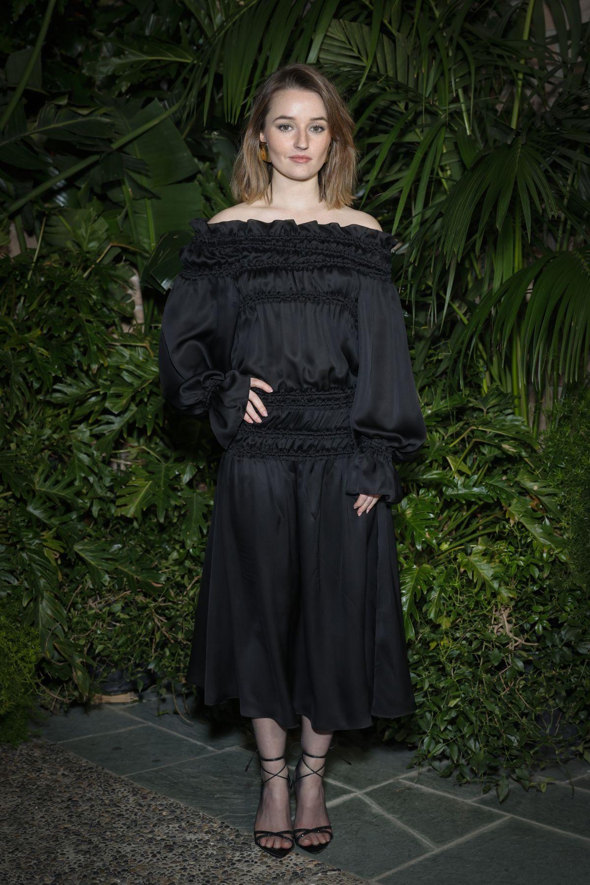 Kaitlyn Dever at Saint Laurent X Vanity Fair Pre-Oscar Dinner, February 2025