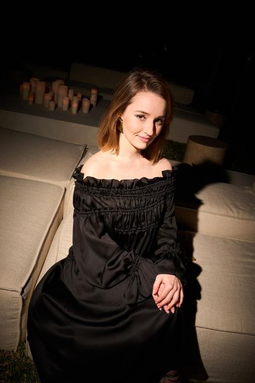 Kaitlyn Dever at Saint Laurent X Vanity Fair Pre-Oscar Dinner, February 2025 3
