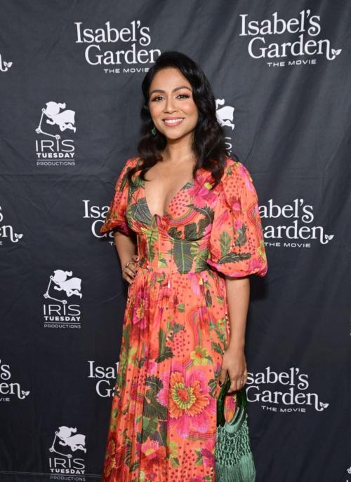 Karen David at Isabel’s Garden Premiere in LA, January 2025 5