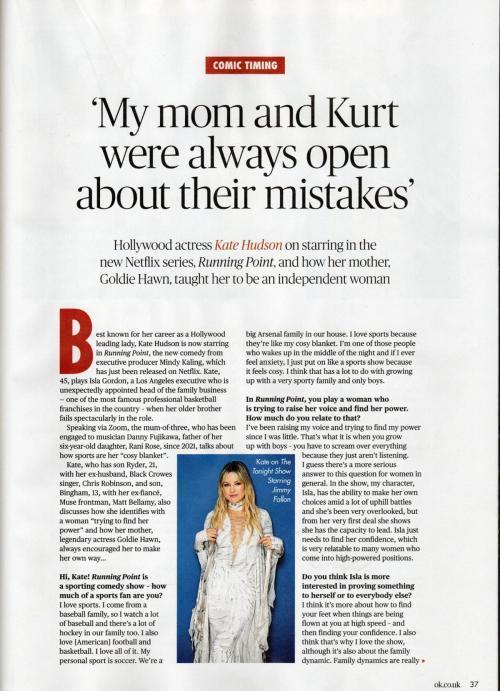 Kate Hudson in OK! Magazine, March 2025 3