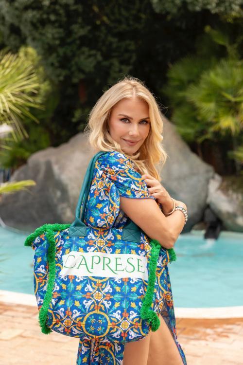 Katherine Kelly Lang Campaign Shoot with Caprese, 2024 11